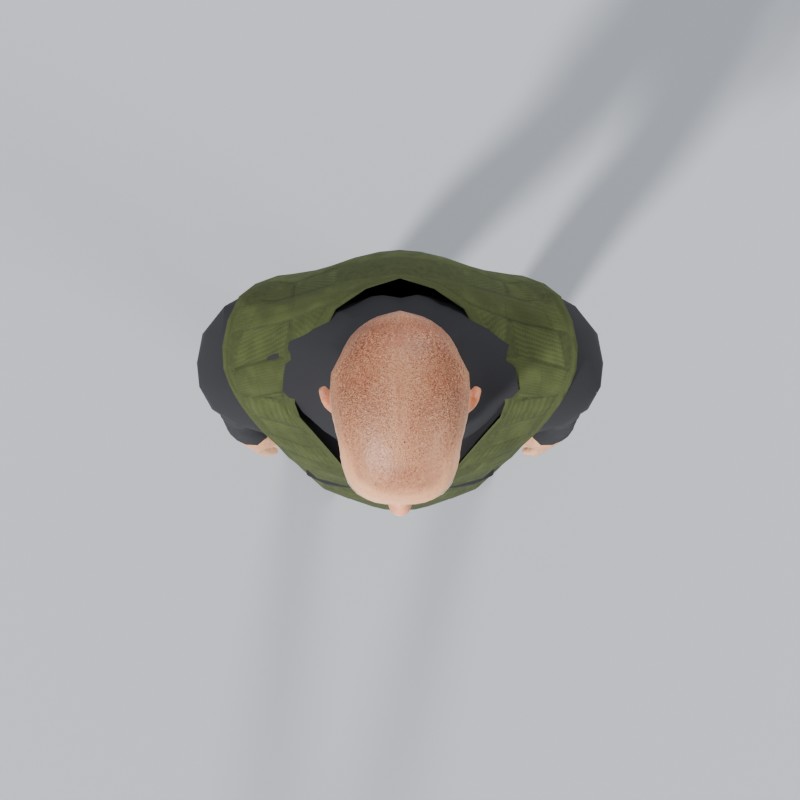 Dave, overlander, top view