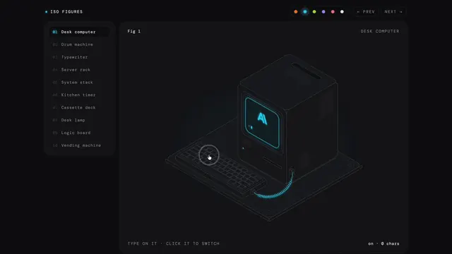 A frame from @Aprilzz423's post about Isometric objects