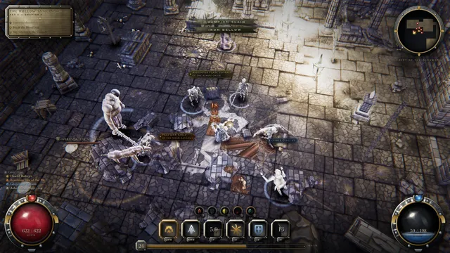 A frame from @iamlukethedev's post about The Ninth Vigil